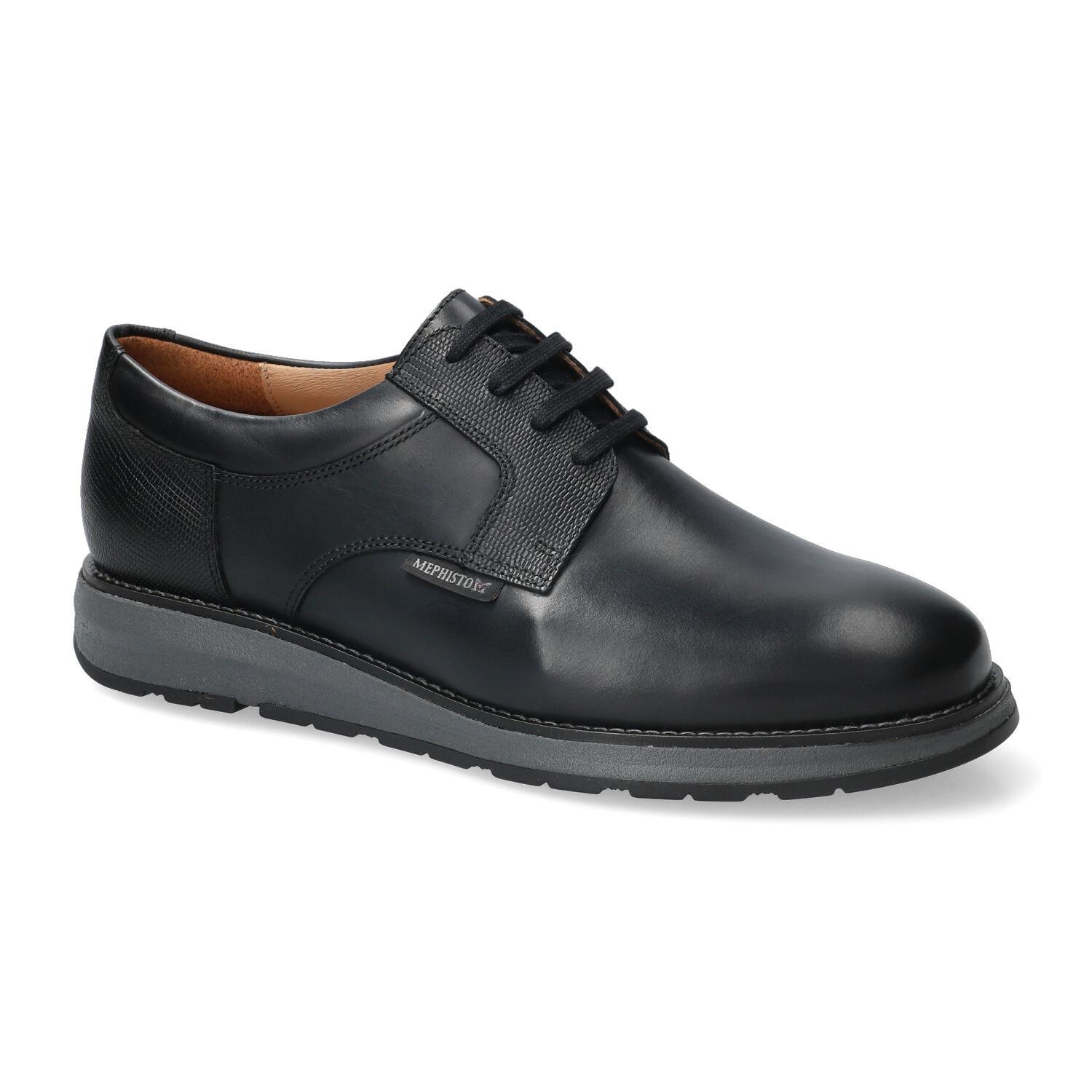 lacets homme modèle Ray noir - Mephisto
